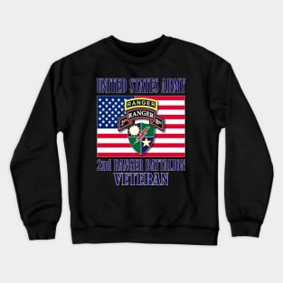 2nd Ranger Battalion- Veteran Crewneck Sweatshirt